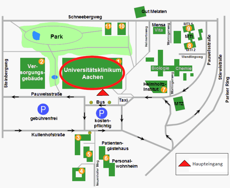 Anfahrskarte